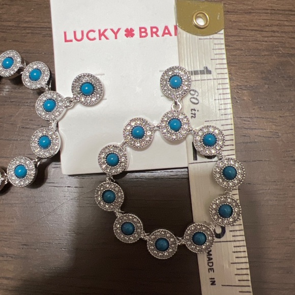 Lucky Brand hoop earrings - Picture 9 of 10
